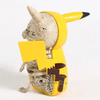 Animacinių filmų Juokingi Skeletas Kaukolės Yellow Rabbit PVC Pav Kolekcines Modelis Žaislas