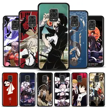 Anime Bungou Benamių Šunų Dazai Osamu Telefoną atveju Xiaomi Redmi Pastaba 7 8 9 Pro 8T 9S 6 6A 7A 8A 9A 9C K20 K30 Pro Minkštas Viršelis