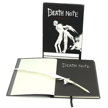 , Anime Death Note, Sąsiuvinis Nustatyti Odos Leidinys Kolekcionavimas Death Note Sąsiuvinis Mokyklų Didelis Anime Rašyti Temą Leidinys