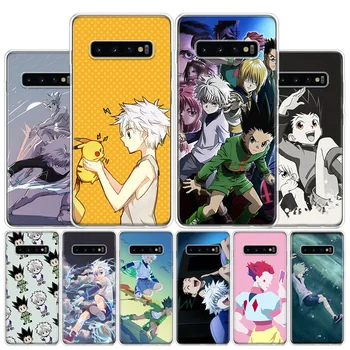 Anime Hunter X Telefono dėklas Samsung Galaxy S10 S20 Ultra 10 Pastaba 9 8 S10E S8 S9 S7 Krašto J4 J6 J8 Plus + Dangtis Coque