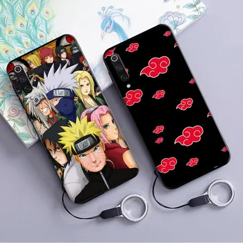 Anime Naruto Minkštas Atveju Xiaomi Mi9 Mi8 Mi6 Lite SE A1 A2 Lite Pocophone F1 MAX 3 Padengti