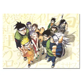 Anime Naruto Plakatas, Manga Sienos Meno Paveikslėlių, Simbolių Sakura Haruno Kakashi Hatake Naruto Uzumaki Medžiaga Spausdinama