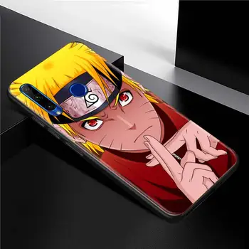 Anime Naruto Telefoną Atveju Huawei Y5 Y6 Y7 Y9 Premjero 2019 Y6p Y5p Y7p Y8p Y6s Y8s Y9s Juoda Minkštas Atvejais Dangtis