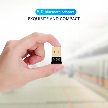 ANMONE Mini Bluetooth 5.0 Imtuvas Wireless Dongle USB Siųstuvas, Muzikos Imtuvą, 