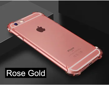 Anti-rudenį DropProof Minkštas telefono dėklas Skirtas iPhone 12 11 Pro XS Max X XR SE padengti Geliu Skaidrios tpu fundas 