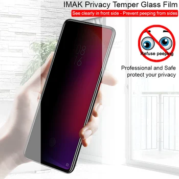 Anti-spy Grūdintas Stiklas Xiaomi mi 9t 9 t pro 9tpro Anti-Peep Privacy Screen Protector For xiomi mi9t redmi k20 pro visas stiklinis