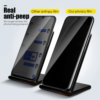 Anti Spy Visą Grūdintas Stiklas Samsung Galaxy A50 A51 A71 A21s A40 A70 A41 A10s A31 A11 A20e A30 A90 A10 Screen Protector