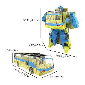 Aolly Transformacijos Žaislas Deformacijos Robotas Automobilių Veiksmų Skaičiai Autobusų Mpdel Žaislai Vaikams Berniuko Gimtadienio Dovanos