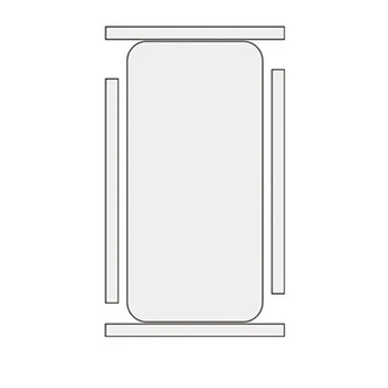 Apple iPhone 12 mini Pro Max Atgal Šlifuoto Metalo Lipdukas Galiniai Odos Apsauginės Vielos Tempimo Lipdukas Filmas