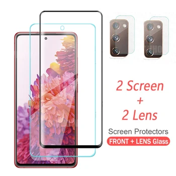 Apsauginis Stiklas Ant Samsung Galaxy S20 FE Apsauginis Stiklas S 20 FE Fotoaparatą Protector For Samsung S20FE Grūdintas Ekrano Plėvelė