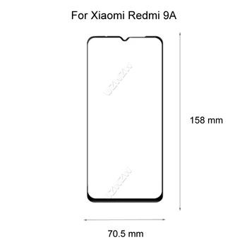 Apsauginis Stiklas Xiaomi Redmi 9A / Redmi 9 Visišką Grūdintas Stiklas Xiaomi Redmi 9 9A