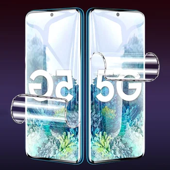 Apsaugos Hidrogelio Plėvelės Samsung Galaxy S20 FE 20 Pastaba Ultra 10 Plius A71 A51 A70 A50 (Ne Stiklo) Screen Protector, Plėvelės, Folijos