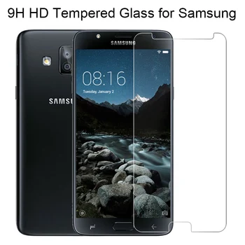 Apsaugos Screen Protector for Samsung J7 2016 J710 J510 j3 skyrius J5 Telefono Filmas HD Grūdintas Stiklas Galaxy A5 2016 A7 A3 A510 A710