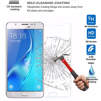 Apsaugos Stiklo Samsung Galaxy j3 skyrius J5 J7 J1 2016 Screen Protector, Grūdintas Stiklas Samsung A3 A5 A7 2017 9H Filmas