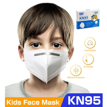 Apsaugos Vaikams, veido kaukė Vaikas FFP2 KN95 Burną Kaukės CE mascarilla Filtravimo berniukas, mergaitė, Kvėpuojantis 95% filtravimo mascarillas