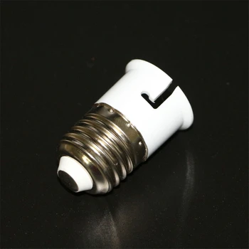ASMTLED Prekės E27 į B22 adapteris Aukštos kokybės medžiagos, atsparios ugniai medžiagos lizdo adapteris LED lempos Kukurūzų Lemputės šviesos Ure 1pcs/daug