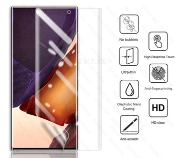 Atgal & Priekiniai Hidrogelio Apsauginės Plėvelės Samsung Galaxy Note 20 Ultra vaizdo Kameros Apsauginė Plėvelė Ne Stiklo Samsun Note20 20Ultra