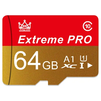 Atminties Kortelės Didelio greičio Ištvermės A1 64GB 128 GB Klasės 10 UHS-I U1 Mirco SD Card 32GB V10 TF Kortelę Už 4K Video