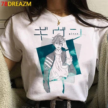 Atsižvelgiant Yaoi Bl Suteikta Atsižvelgiant Yaoi t-shirt viršuje tees femme spausdinti tumblr grunge japonų estetikos harajuku kawaii estetines