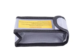 Atspari ugniai sidabro stiklo pluošto lipo baterijos saugos pagalvių mokestis saugojimo guard maišas 65*50*125mm