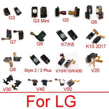 Audio jungtis Flex juostelę LG V20 V30 V40 V50 V10 K7 K8 K10 K430 Ausinių Kištukas LG G7 G8 G5 G6, G4, G3 Mini K6 Stylo 2 4 Plius