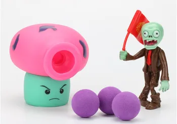 Augalai vs Zombies Veiksmų Skaičius, Žaislai Vaikams, Tėvų-Vaikų PVC interaktyvus žaislas Žirnių šaulys žaislas OPP Gimtadienio Dovanos Veiksmų