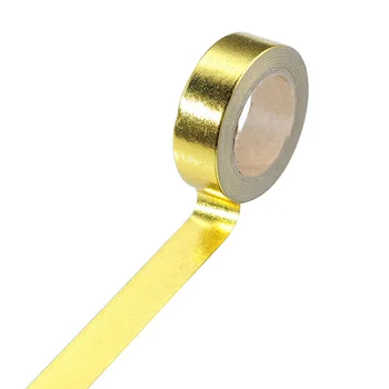 Aukso Folija Washi Tape Mėlyna/Aukso/Bronzos/Rose/Žalia Spalva Japonijos Kawaii 