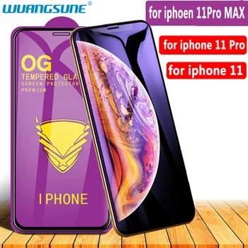 Aukso šarvai apsauginis stiklas iPhone 12 mini 11 12Pro MAX Full screen coverag Grūdintas stiklas X XS XR screen protector Filmas