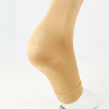 Aukštos elastinga unisex Suspaudimo zip kojinės profesionalios kojų Apsaugos ilgas kojines vyrams ir moterims Kvėpuojantis, Greitai Sausas