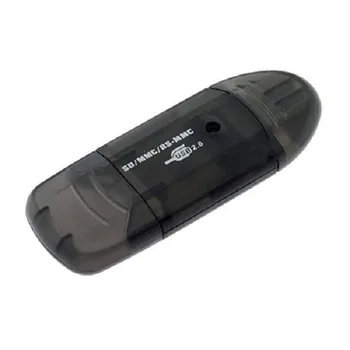 Aukštos kokybės Didelio Greičio mini Micro SD (T-Flash TF SDHC USB 2.0 Atminties Kortelių Skaitytuvas Adapteris Su Dual double skrybėlę Dangtis