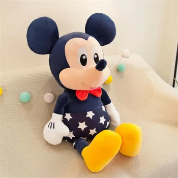 Aukštos Kokybės Mielas Disney Mickey Mouse Minnie Pliušiniai Žaislai Gyvūnų, Animacinių Filmų Įdaryti Lėlės Vaikams Kalėdų Dovanos