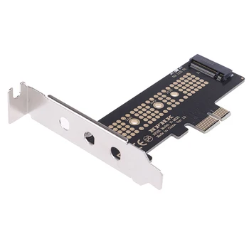 Aukštos kokybės NVMe PCIe M. 2 NGFF SSD į PCIe x1 adapter card PCIe x1 M. 2 kortelės su laikikliu