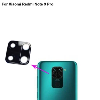 Aukštos kokybės Xiaomi Redmi 9 Pastaba Atgal Pro Galinio vaizdo Kamera, Stiklinis Lęšis bandymas geras Xiao mi Redmi Pastaba 9Pro atsarginės Dalys