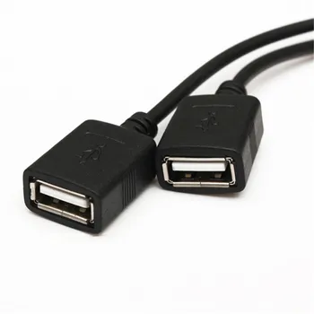 Autoleader 12V į 5V Dual USB Power Adapter Keitiklio Kabelį, Modulio Maitinimo Jungtis Automobilinis Įkroviklis Dual USB Išėjimas