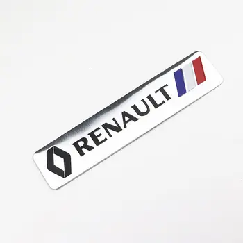 Automobilio Stilius 3D Aliuminio Lipdukai, Emblemos Ženklelis Decal Renault Megane 2 3 Duster 
