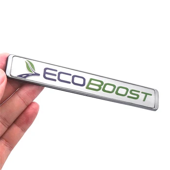 Automobilio Stilius Ecoboost Logotipas Ženklelis 3D ABD Kamieno Kūno Dekoro Lipduko 