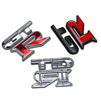 Automobilių 3D Metalo VTR Logotipas Ženklelis Automobilių Lipdukas už 