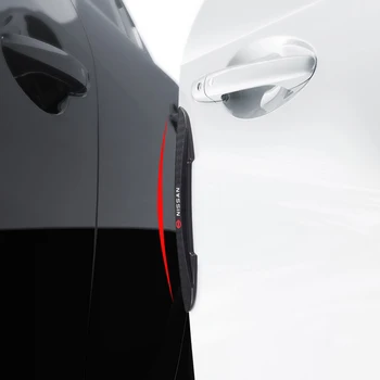 Automobilių Durų Silikono Anti-scratch, Anti-susidūrimo apsaugos Nissan Altima Sentra X-trail Nesąžiningi Maxima Altra 350Z automobilių stilius
