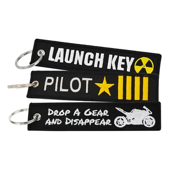 Automobilių keychain Motociklo Key Chain chaveiro para mor kos Skraidyti Raktų pakabukai Siuvinėjimo paketų prižiūrėtojų raktinę Bandomųjų Raktas