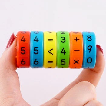 AUTOPS 6pcs/set Dauginimo Magnetinio Skiltyje Pav Aritmetinis blokai Vaikams, kurie mokosi Švietimo Žaislai Vaikams