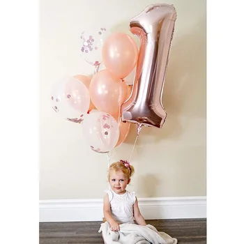 Baby girl Pirmasis 1 vienerių metų gimtadienį apdailos prekių dovana balionas tortas topper reklama Aukšta Kėdutė, garliava skrybėlę lankelis