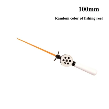 Balight Nešiojamų meškerės Mini Teleskopinis Ledo meškere Anglies Pluošto Upės Krevečių Žiemos meškere Spręsti 70/100/130mm