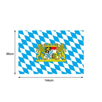 Bavarijos Mėlyna Ir Balta Languotas Banner Set Vokietijos Alaus Festivalis Dekoratyvinis Vėliavos Nustatyti Oktoberfest Apdailos Reklama Reklama