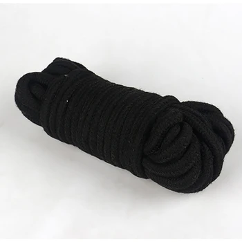 BDSM Fetišas virvę vergas 10M sekso žaislai, provokuojantis alternatyvius šaltinius medvilnė, Apykaklės susieta nelaisvėje patogus rinkinys hurtless įstaiga