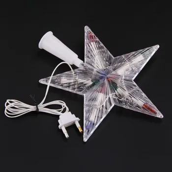 Behogar Mirksi Star LED Varinės Vielos String Spalva Keičiasi Lempos Kalėdų eglutę Vestuves Topper Star Apdailos Šviesos