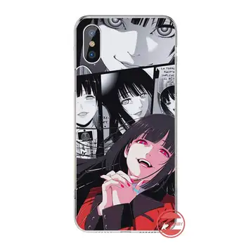 Beprotiškas Jaudulys Manga Kakegurui Klientų Telefono dėklas Skirtas iphone 12 5 5s 5c se 6 6s 7 8 plus x xs xr 11 pro max