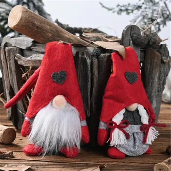 Beveidis Elf Miško Santa Lėlės, Papuošalai Naujųjų Metų Dekoracija Kalėdinė Dekoracija Namuose Kalėdinė Dekoracija Namuose Navidad-C