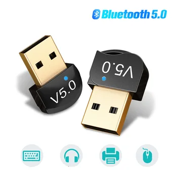 Bluetooth 5.0 Garso Siųstuvas Mini Bluetooth V5.0 Imtuvas USB Adapteris TELEVIZIJA PC Automobilinis Belaidžių Muzikos Siuntėjas
