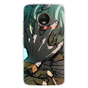 Boku No Herojus akademinės bendruomenės Anime Telefoną Atveju Motorola Moto G8 G6 G7 G5S G4 G5 E5 E6 E4 Plius Groti Power Vieną Veiksmų X4 Padengti Coque
