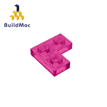 BuildMOC Suderinama Surenka Dalelių 2420 Plokštė 2 x 2 Kampe Statybos Blokus 